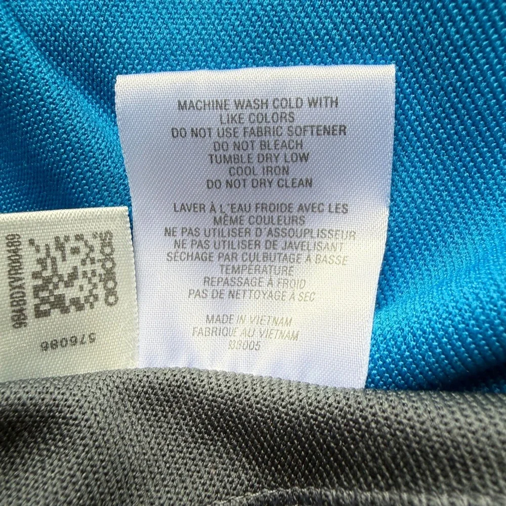 Adidas ClimaWarm Mens XL Blue Quarter Zip Pullover Golf Training Jacket Layering